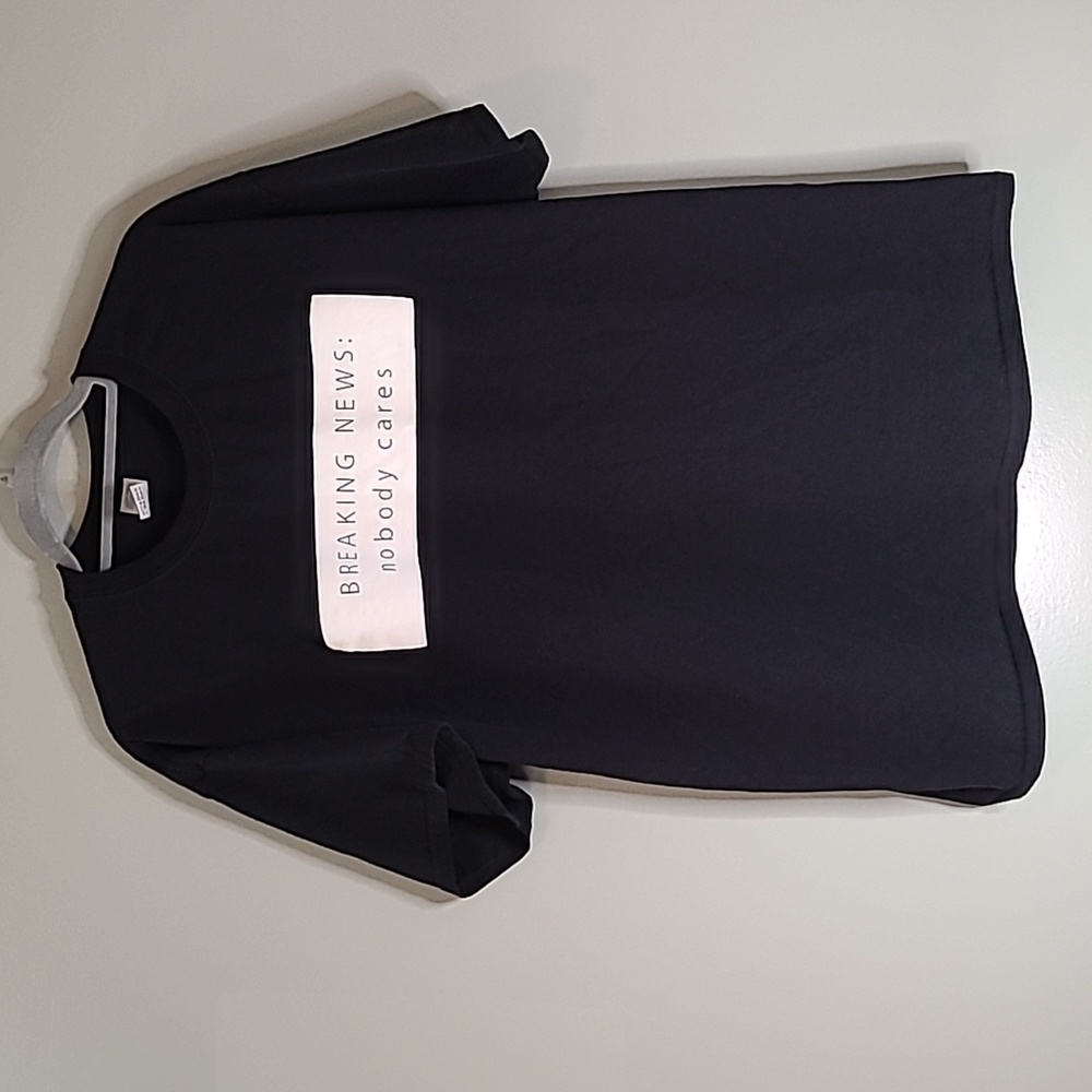 Men's XL Black Funny Graphic Tee